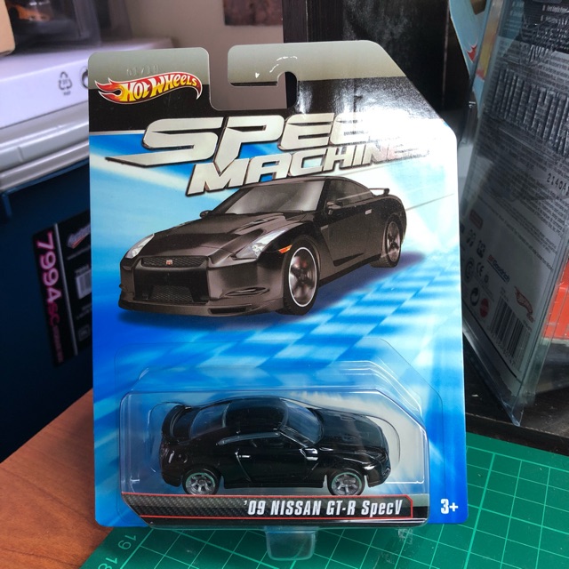 09 Nissan GT-R SpecV Speed Machines Hot Wheels | Shopee Malaysia