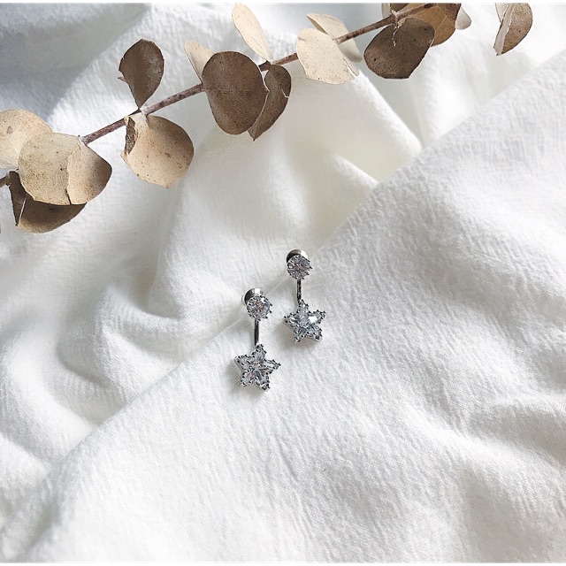STARDUST Two-way Earrings (925 Silver) | Shopee Malaysia