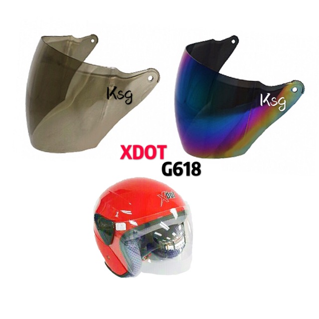 Visor 2024 helmet xdot