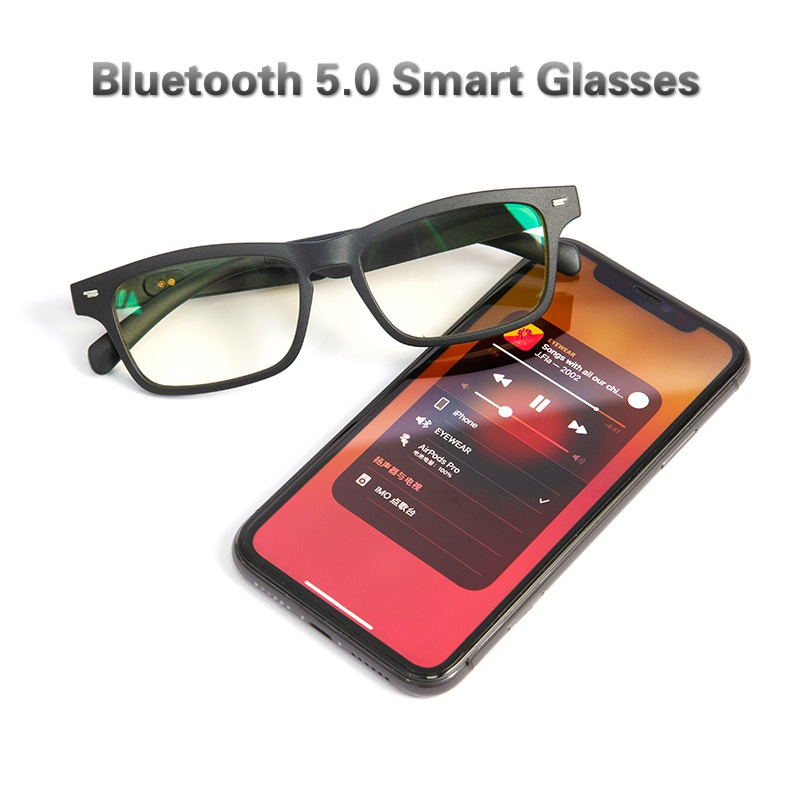 Bluetooth 5 0 Smart Glasses Music Open Ear Musicandhands Free Calling