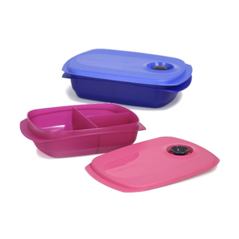 Tupperware Reheatable Divided Lunch Box (1pc) | Shopee Malaysia