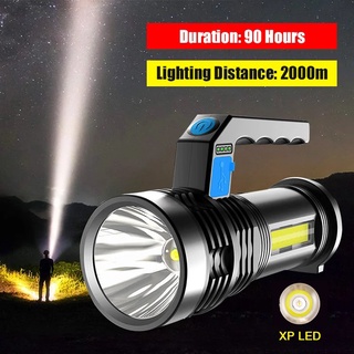 TANJE High Power Super Bright LED Searchlight Outdoor Handheld