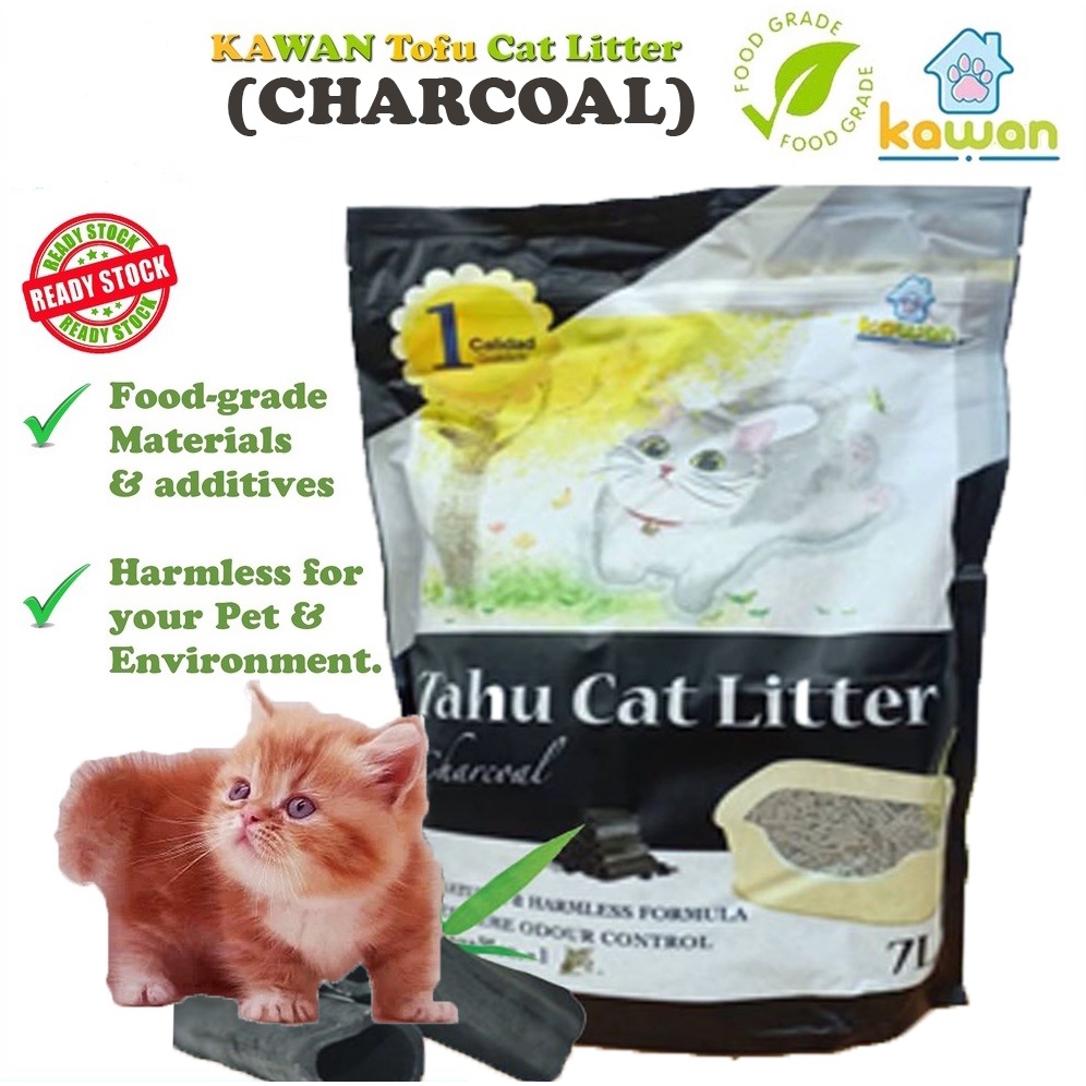 KAWAN Tofu Cat Litter 7L (2.8kg) Tahu Cat Litter 7L Cat Litter Pasir