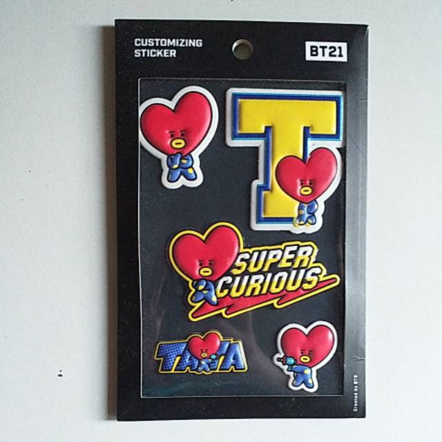 Customizing sticker Bt21 X Official line friends | Shopee Malaysia