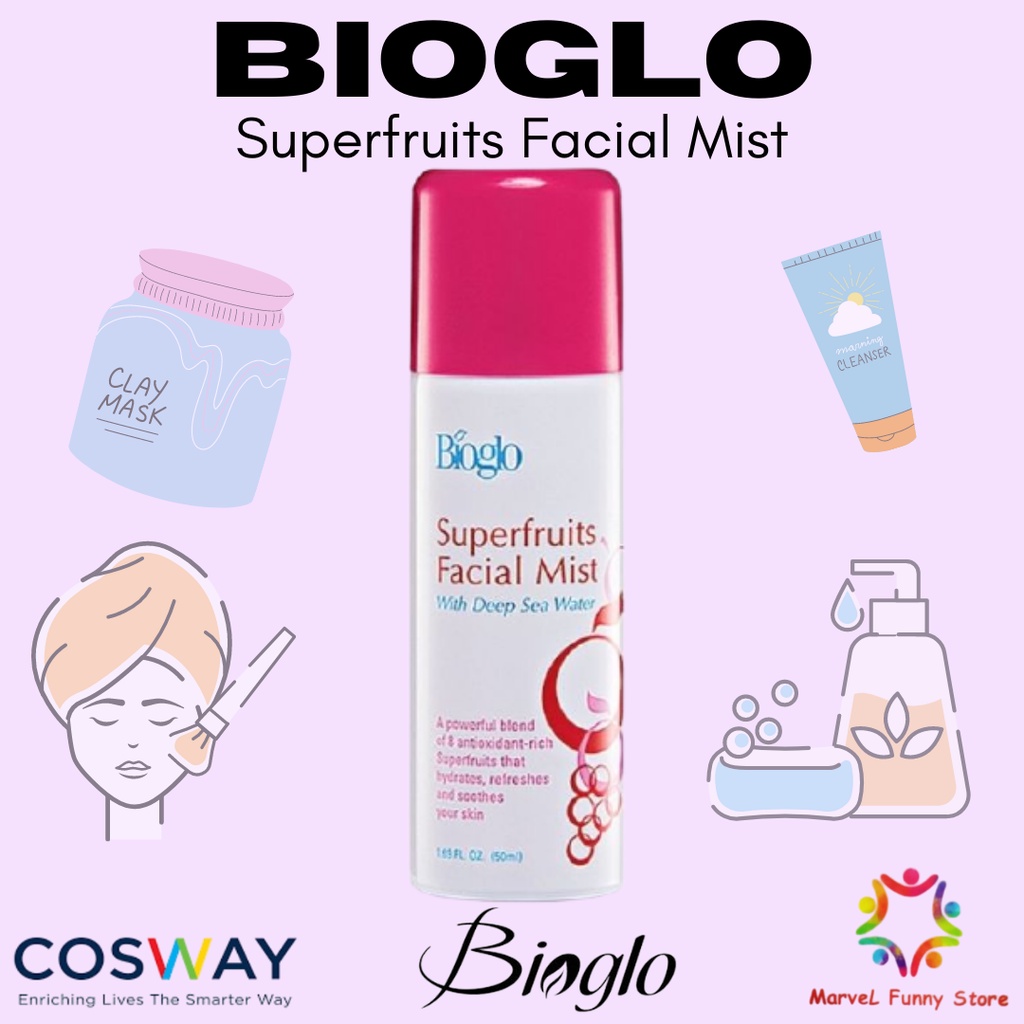 COSWAY Bioglo Superfruits Facial Mist ( EXPIRE 11/2020 ) Shopee Malaysia