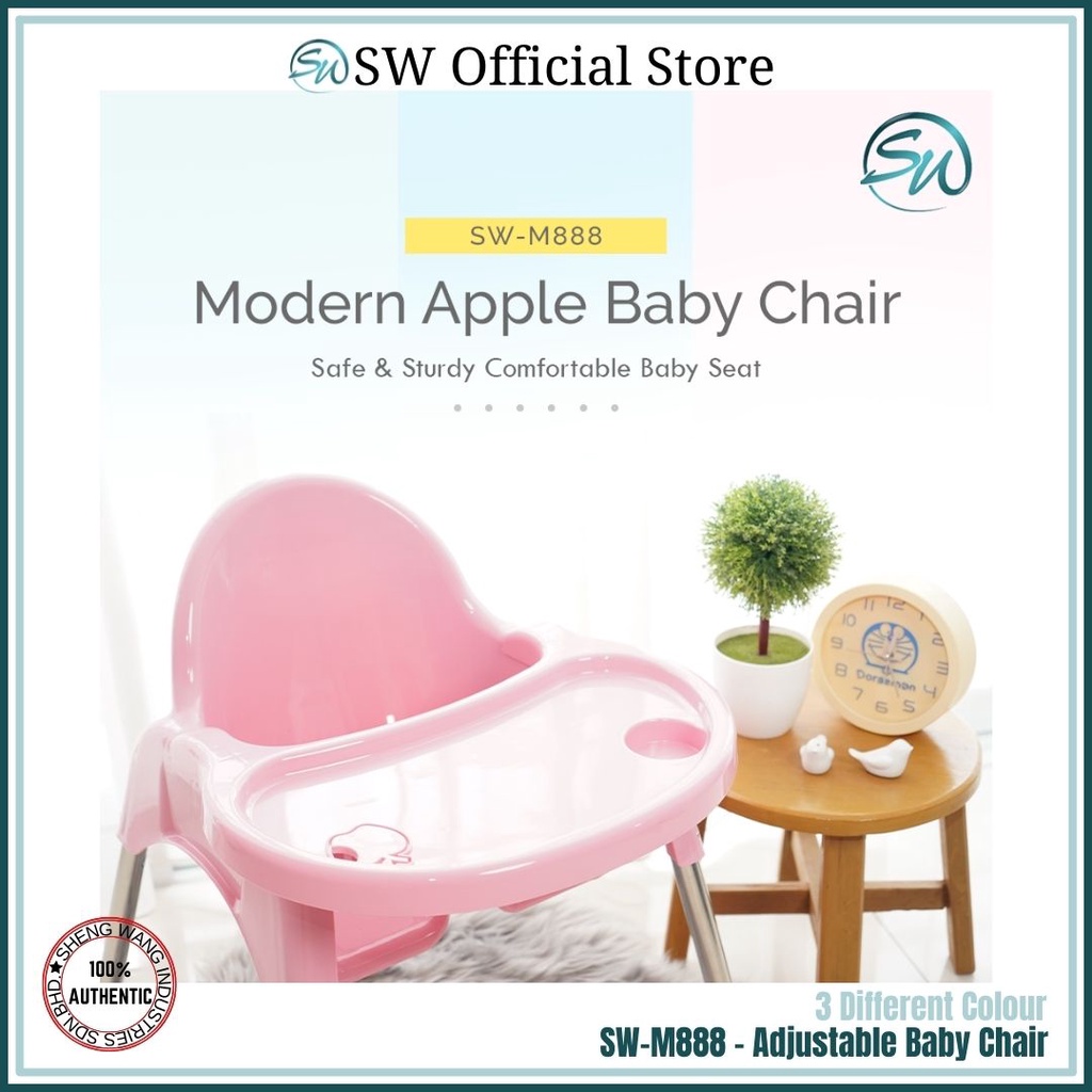 SWI Plastic Chair Kids Stool/ Baby chair/ Kanak Kerusi/ Kindergarten ...