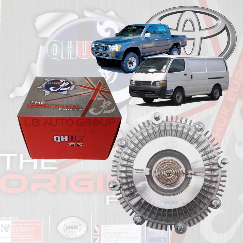 Toyota Hilux LN106 Hiace LH113/LH112 QHUK Fan Clutch | Shopee Malaysia