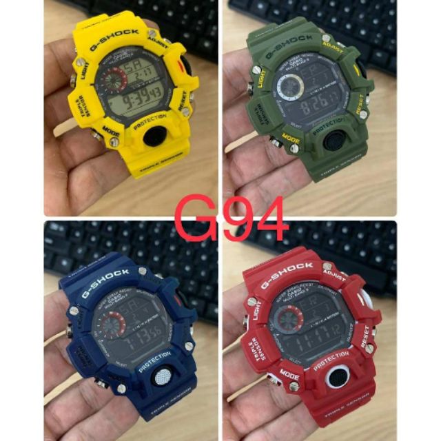 Sale 12.12 Gshock Rangeman digital watch rubber strap crazy color