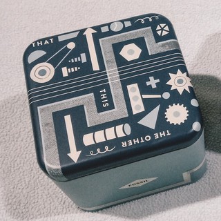 Fossil watch hot sale storage box