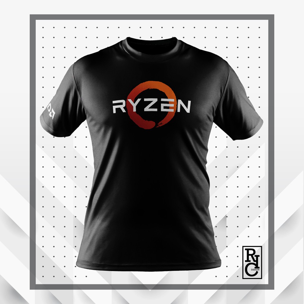 AMD Gaming RYZEN T Shirt Shopee Malaysia