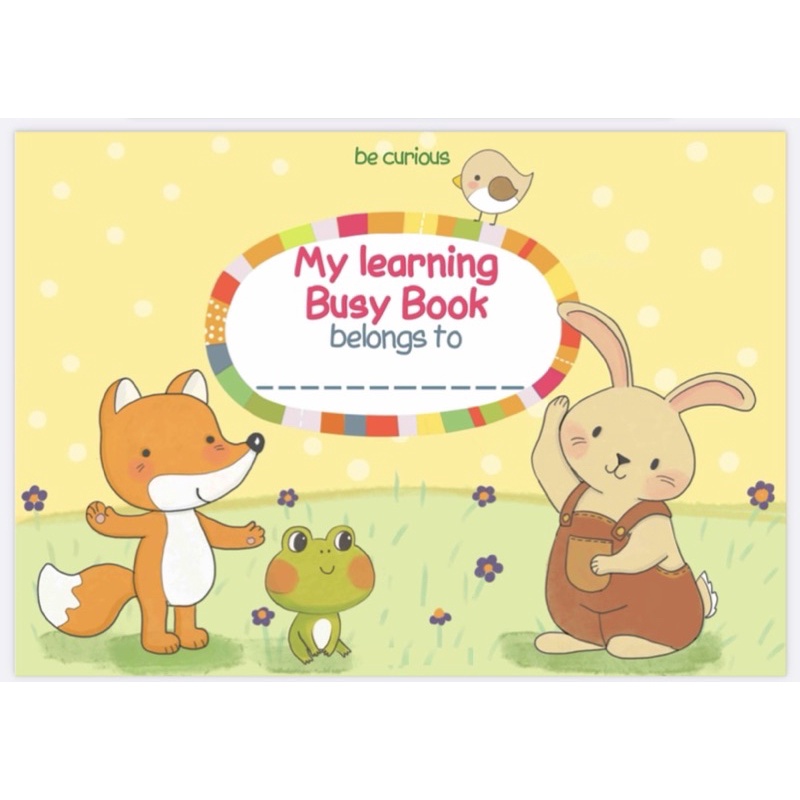Printable My Learning Busy Book Kid Activity Book | Shopee Malaysia