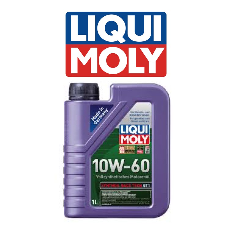 Liqui Moly Synthoil Race Tech GT1 10W-60 – 5x 1 Liter, Vollsynthetisches Motoröl Für Hochleistungsmotoren