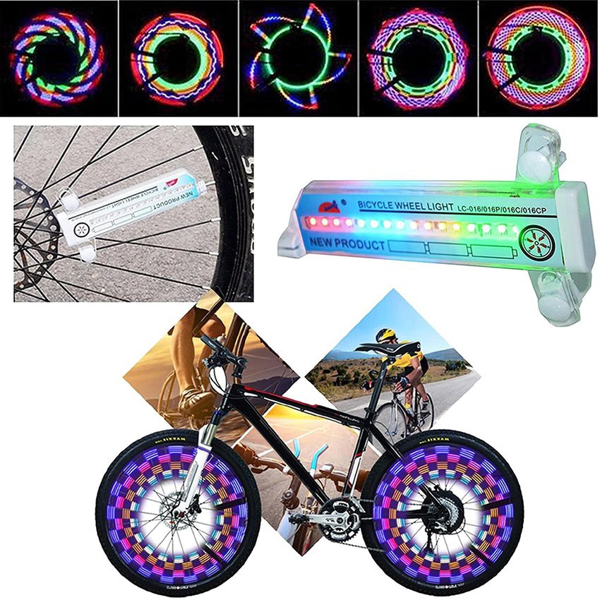 3d bicycle spoke led lights