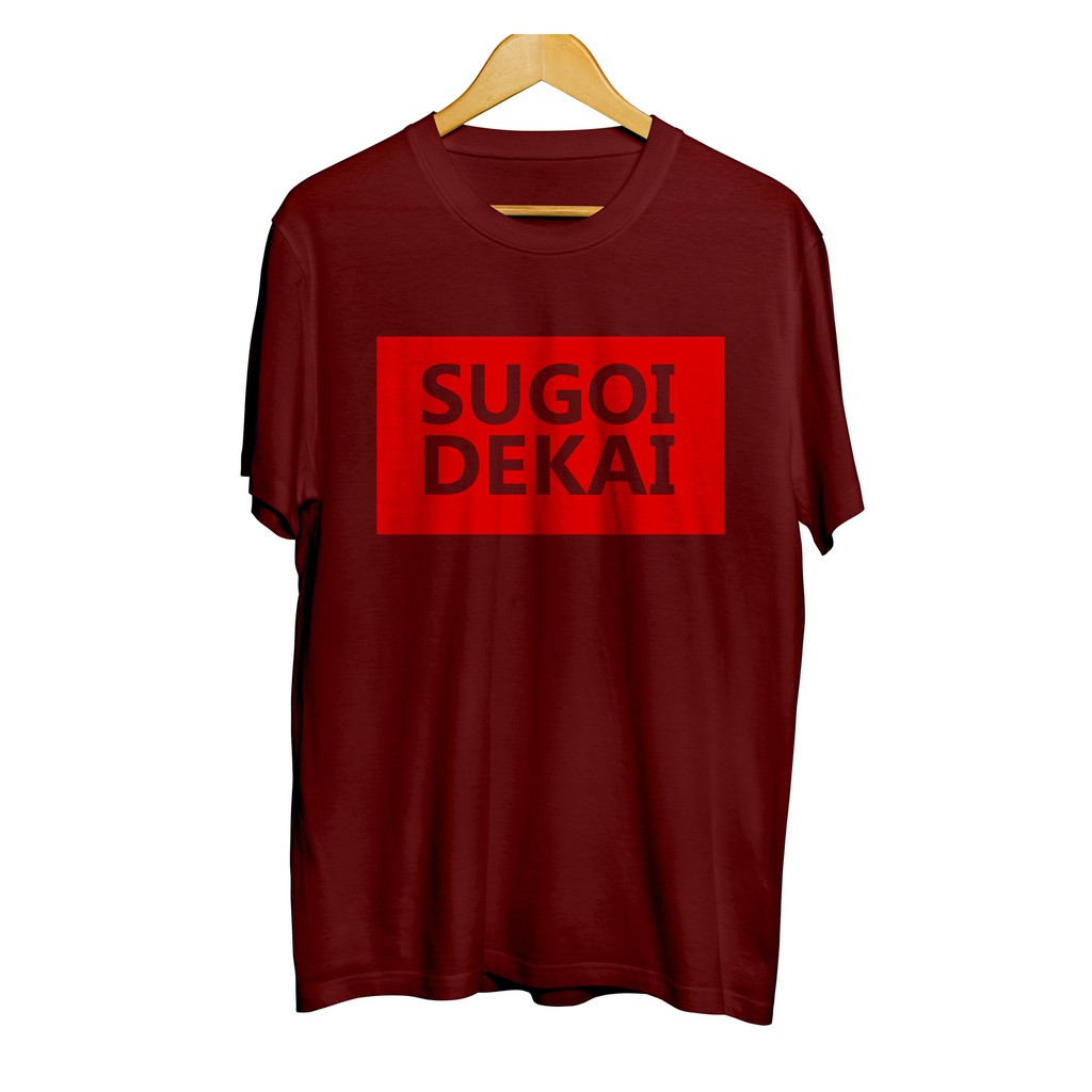 Sugoi DEKAI anime distro T Shirt UZAKI CHAN WA ASOBITAI material cotton combed 30s Shopee Malaysia