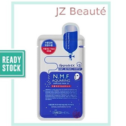 Masques Ampoule Mediheal N.M.F Aquaring Mask EX (5 Pièces) - Soin Hydratant Coréen, Neuf