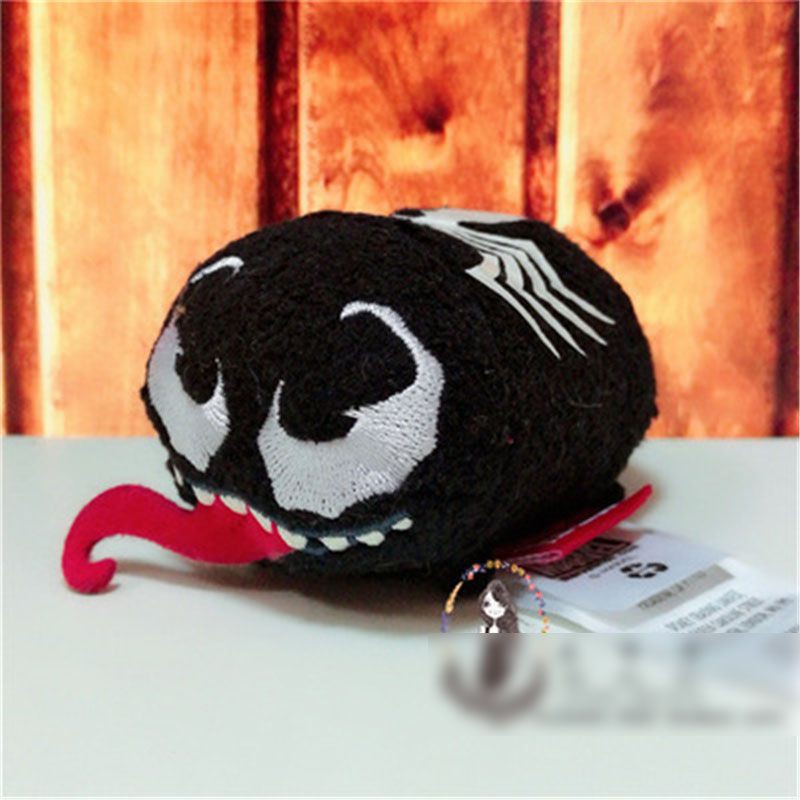 Takara Tomy Tsum Plush Toy Marvel Iron Man Hulk Spider Man Black