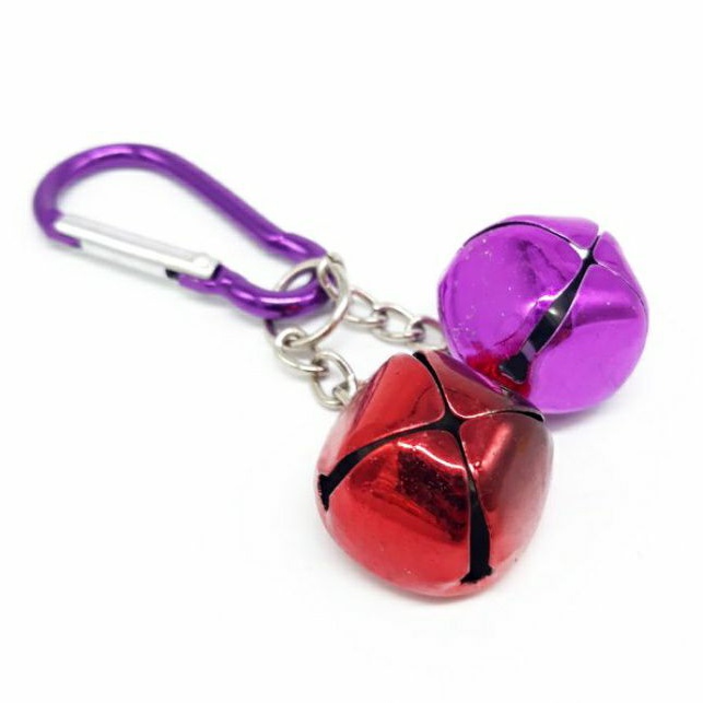2.4CM Two-Color Bell Keychain(1PCS) | Shopee Malaysia