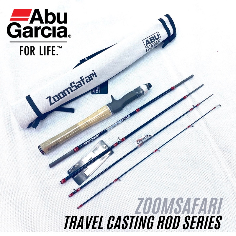 Abu Garcia Zoom Safari - Travel BC Rod Series | Shopee Malaysia