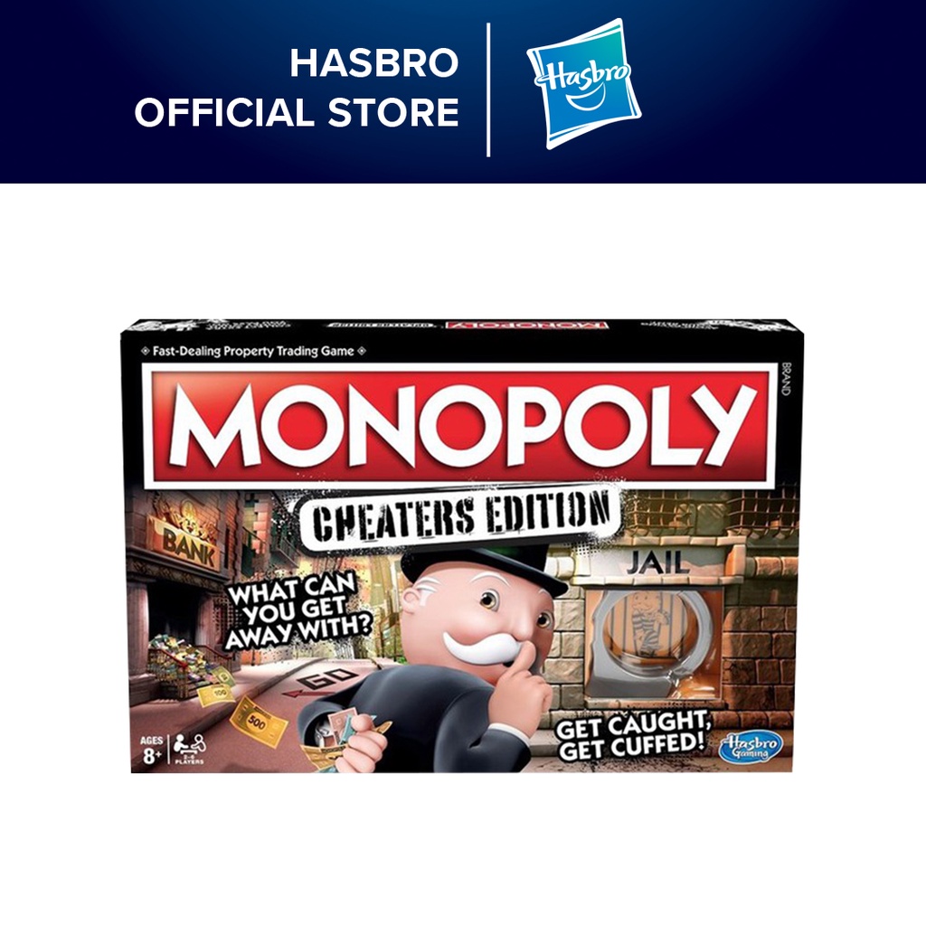 Monopoly Game: Cheaters Edition Board Game Ages 8 and Up | Shopee