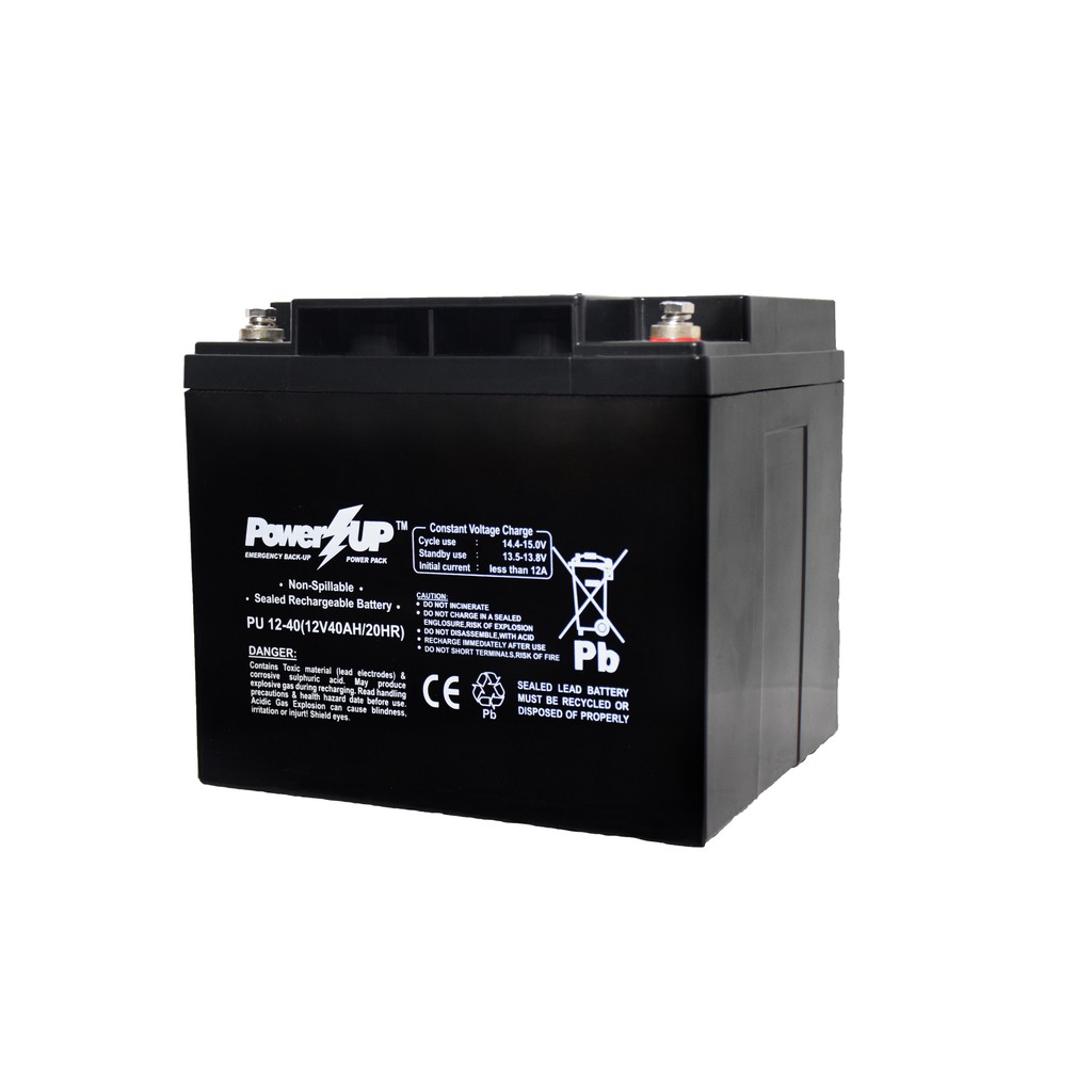 DEMCO Battery Power Up Backup Batteries 12 Volts 40AH | Shopee Malaysia