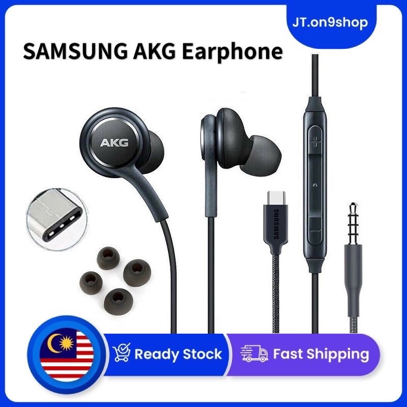 Samsung AKG Earphones EOIG955 Headset Inear TypeC With Mic Wired For