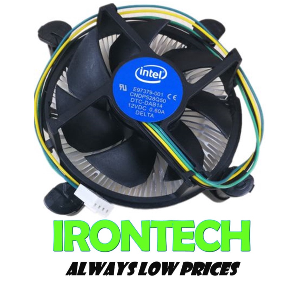 Intel Socket LGA 775 1150 1151 1155 1156 Heatsink Fan HSF CPU Processor ...