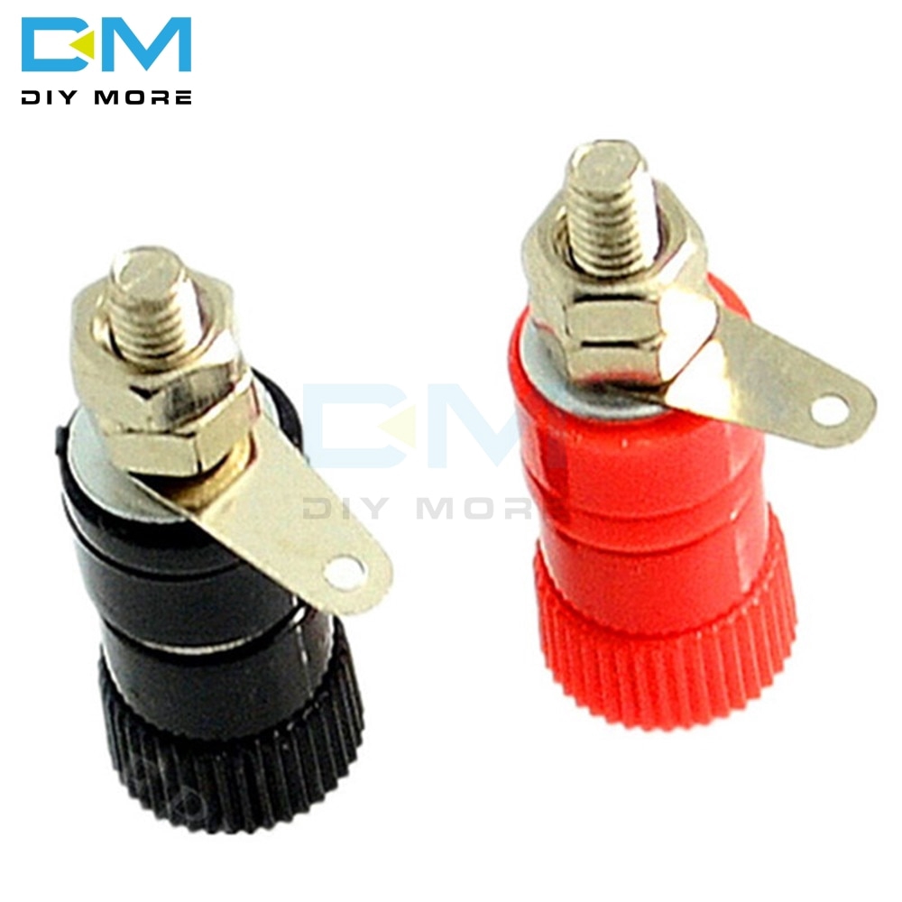 10PCS 5Pairs JS-910B 4mm Banana Plug Jack socket Female Binding Post ...
