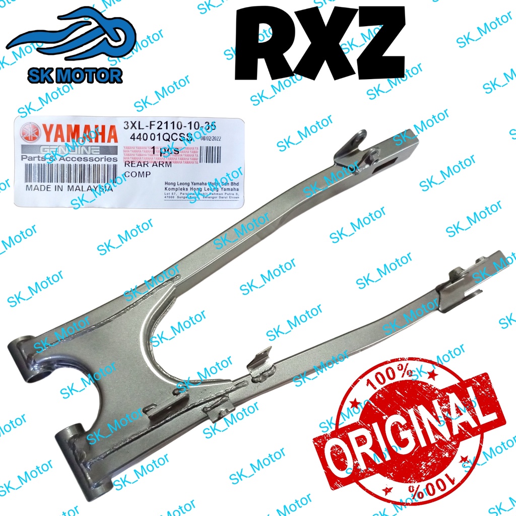 Yamaha RXZ Original Rear Swing Arm Belakang Rear Arm Comp Swingarm Rear ...