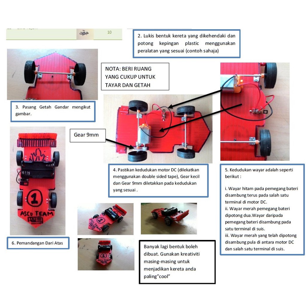 Kit Kereta Electro Mekanikal RBT Asco Edutech (Tiada Remote) | Shopee ...