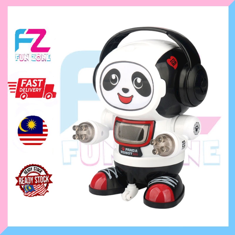 NEW ITEM SIMULATION DANCING PANDA ROBOT TOY WITH SOUND AND LIGHT ...