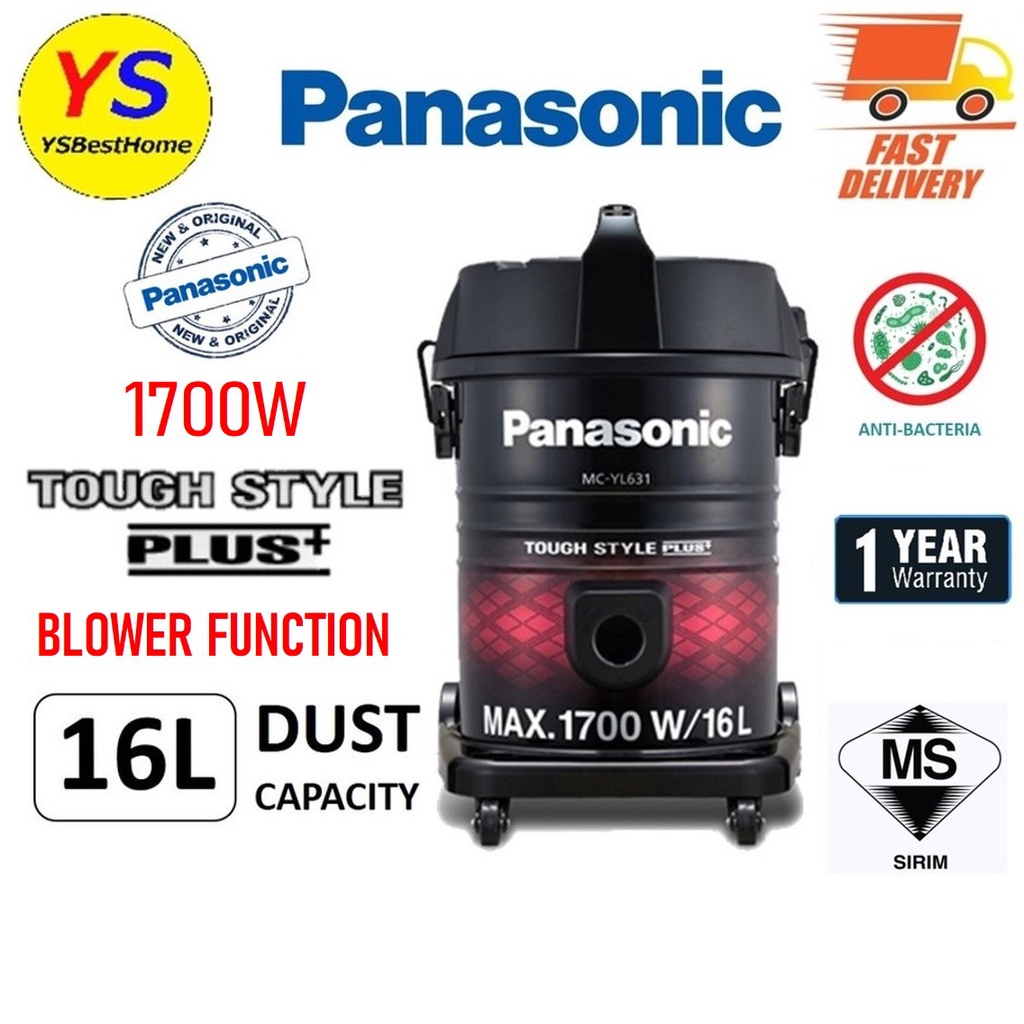 Panasonic / Hitachi Tank Type Vacuum Cleaner MCYL631 (1700W) / CV930F