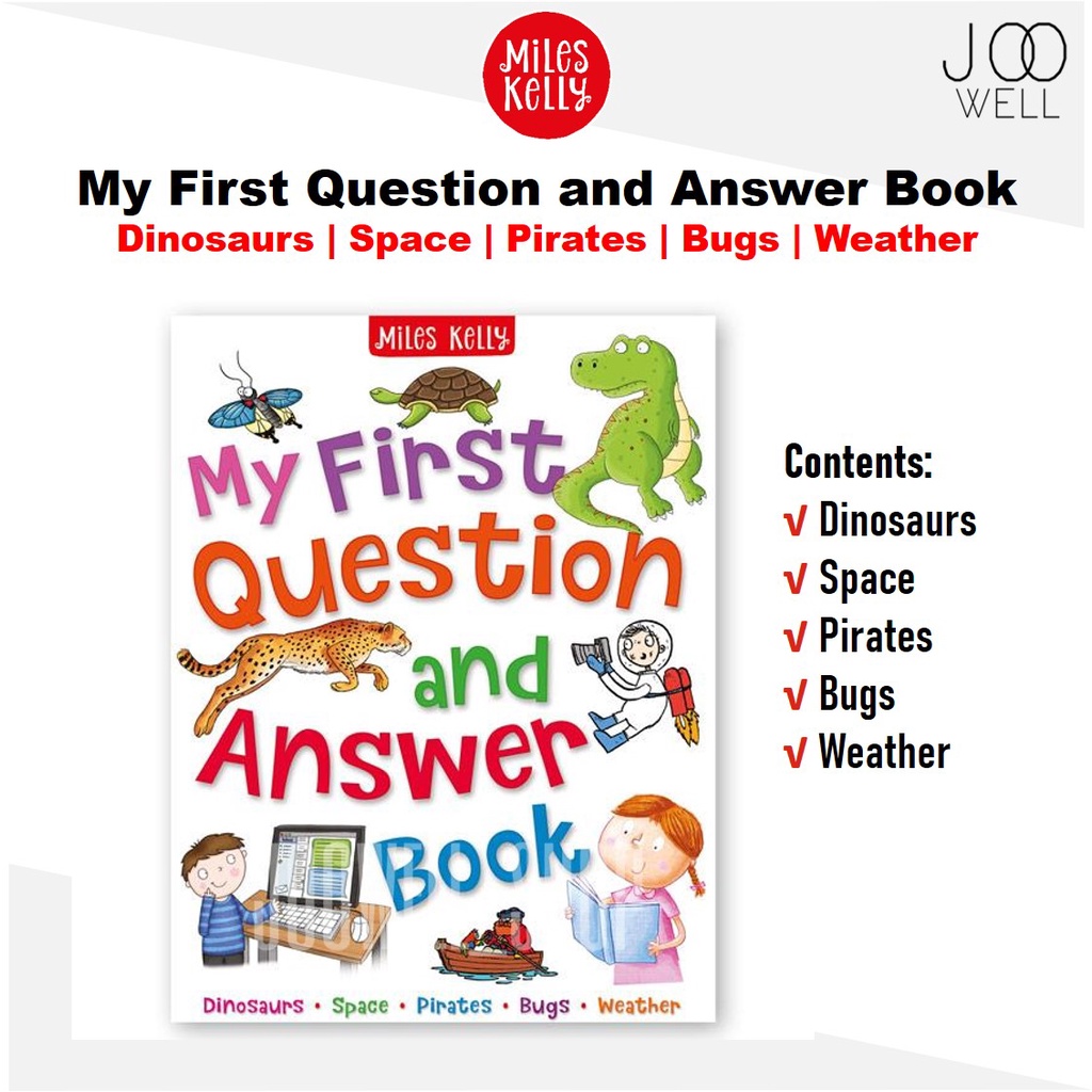 Miles Kelly My First Question and Answer Book (Dinosaurs, Space ...