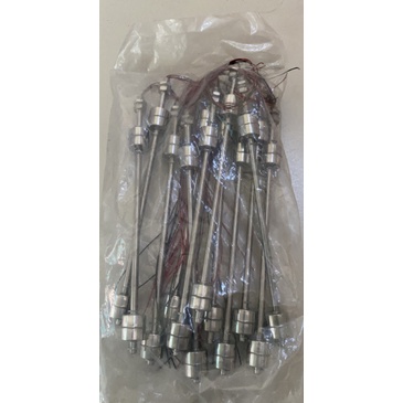 Double electric float, float switch, 300mm stainless steel water level ...