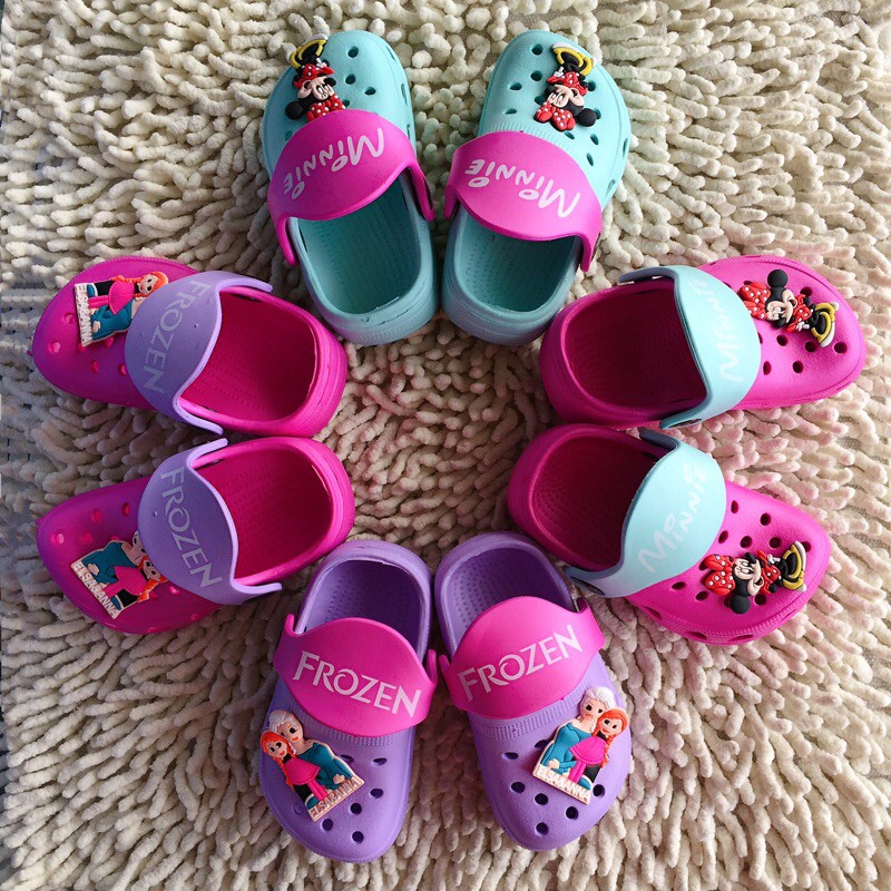 Stock Clearance Size18 29 Baby Girls Kids Sandals Shoes Slippers Kasut Bayi Selipar Budak Shopee Malaysia