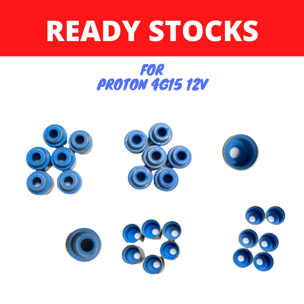 SUPERTECH VITON Valve Seal for Proton Wira / Saga / Iswara 4G15 ( 12v