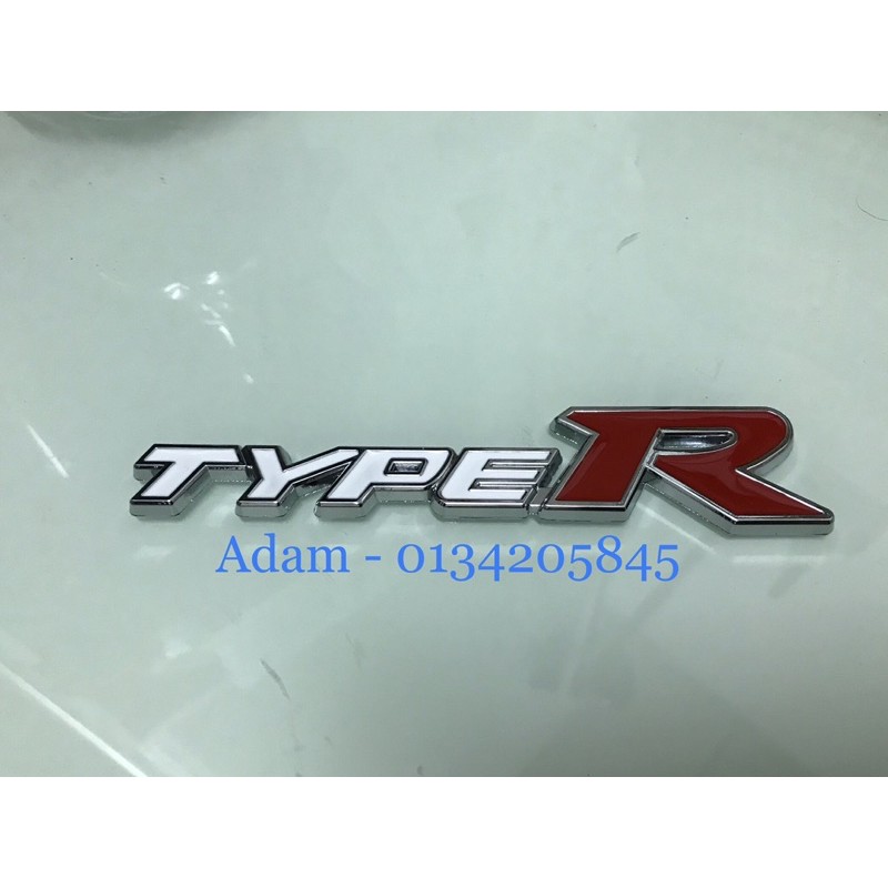 HONDA TYPE R LOGO CITY DC5 FD2R FD1 FD2 EF EG EK HRV CRV ACCORD ...