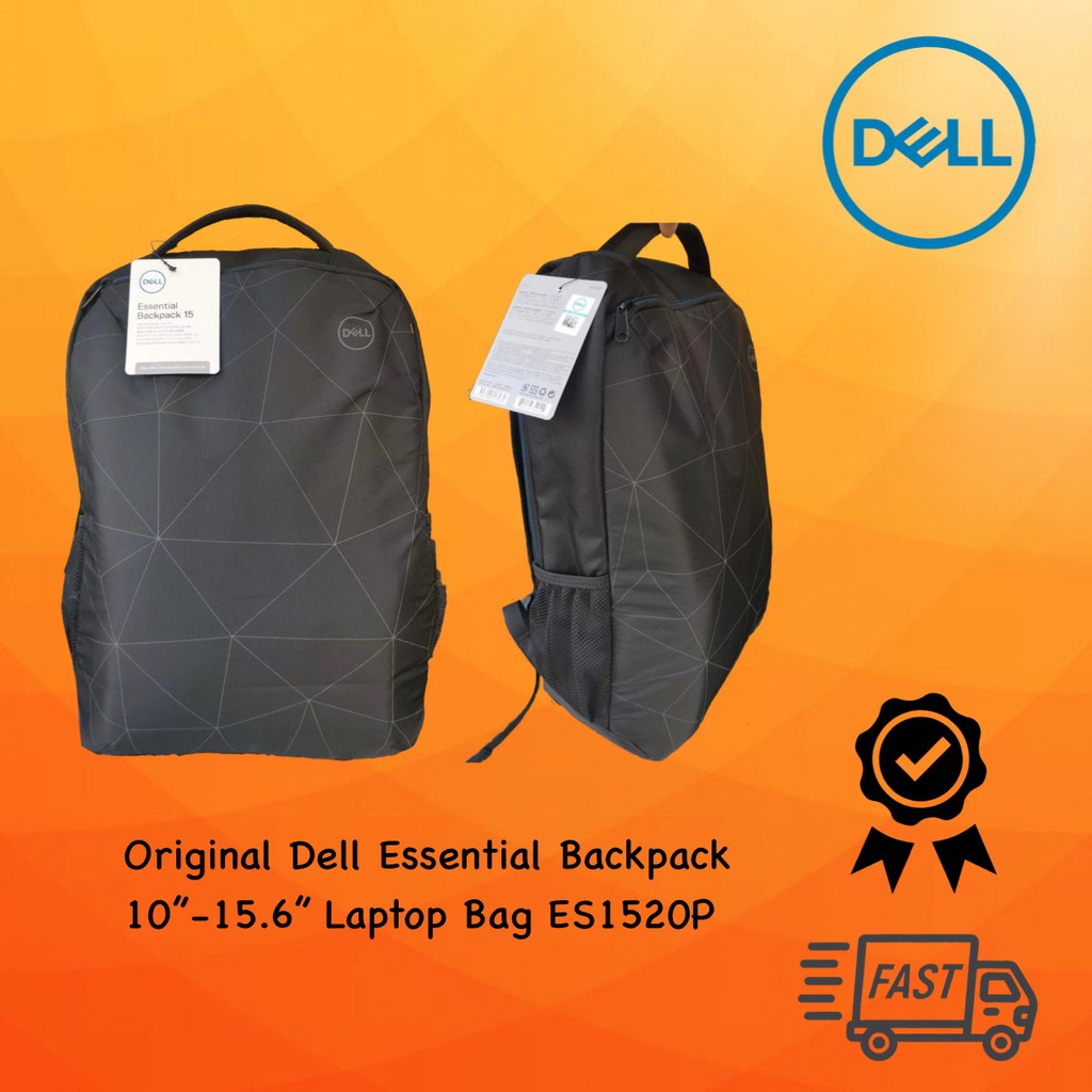 Original Dell Essential Backpack 15.6" Laptop Notebook Bag ES1520P