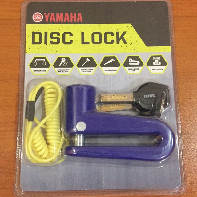 disc lock yamaha