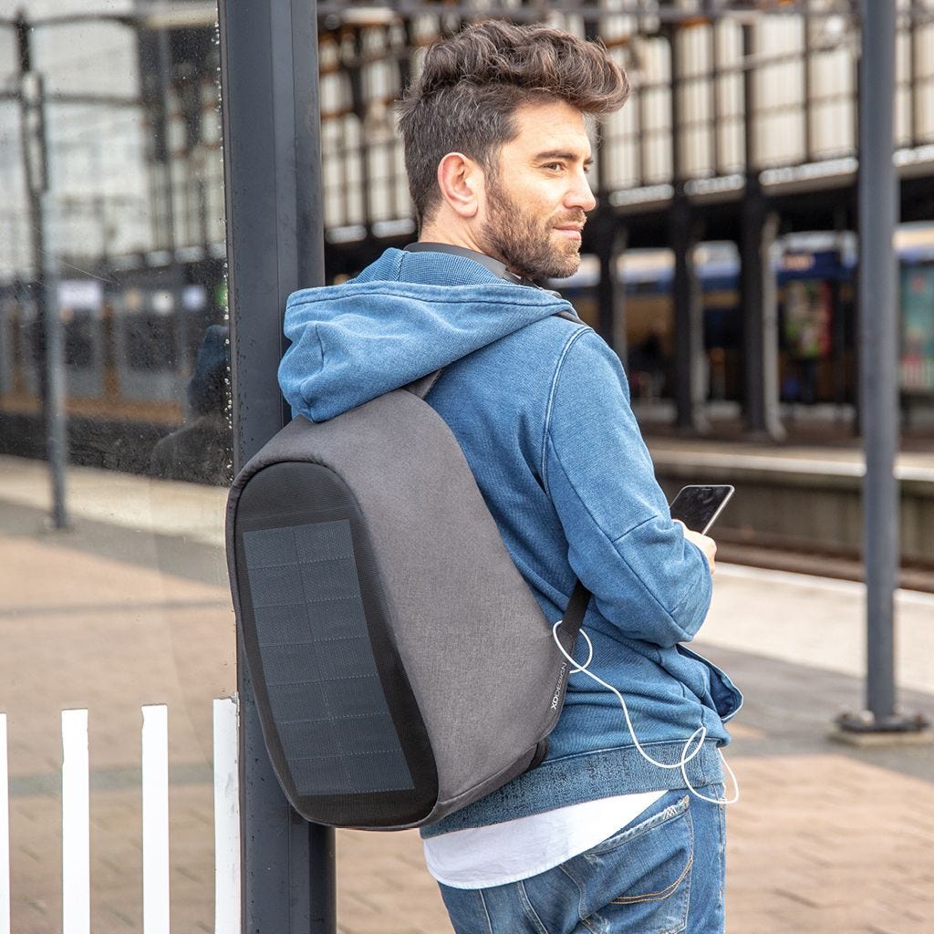 XD Design Bobby Tech Anti Theft Backpack (Black) (ORIGINAL With 2 Years