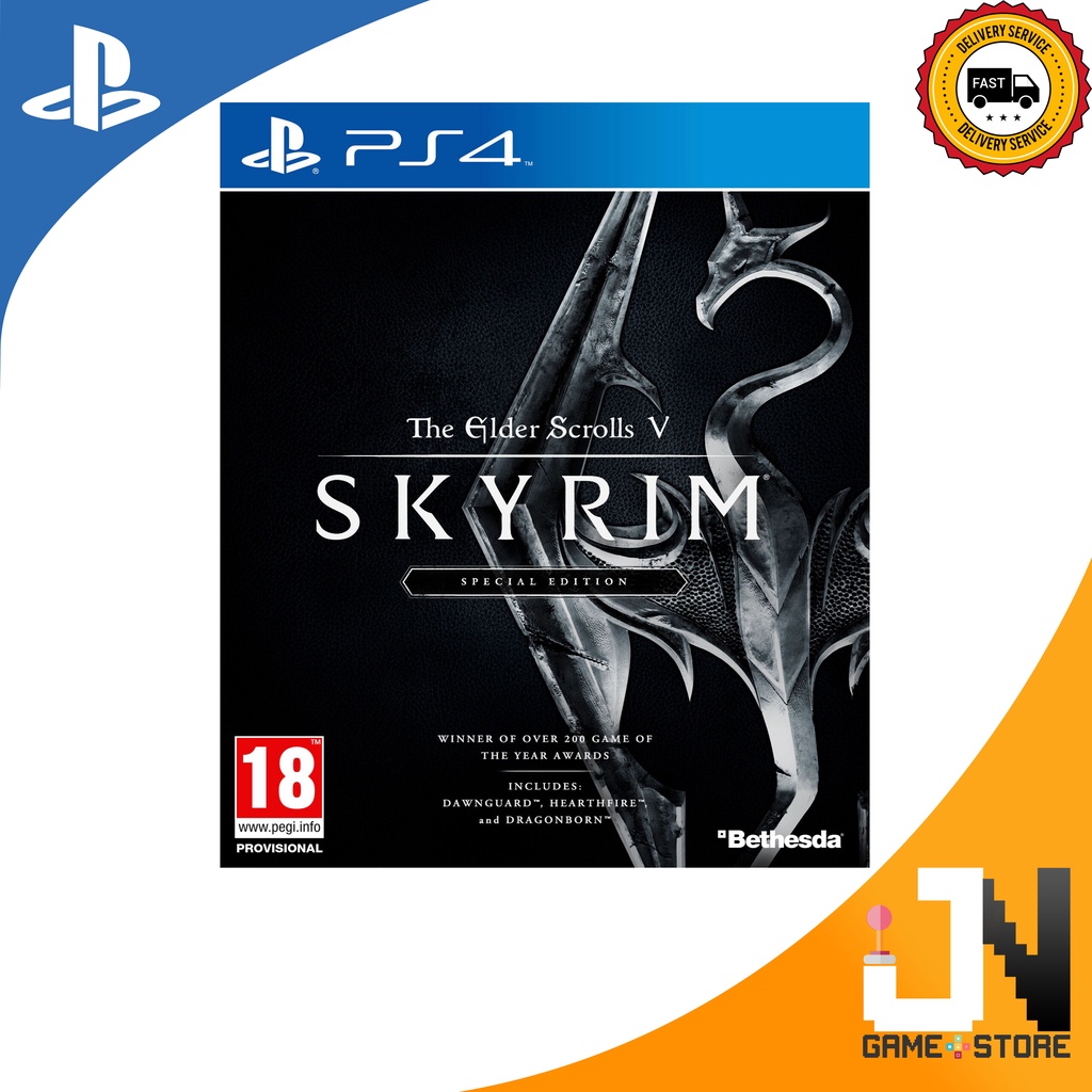 PS4 The Elder Scrolls V Skyrim Special Edition (R2/R3)(English/Chinese ...