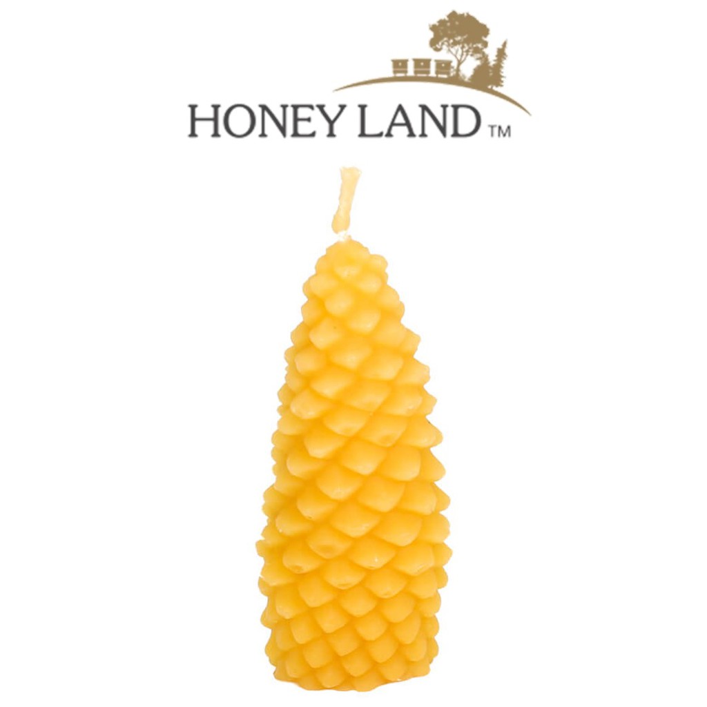 Honey Land Beeswax Pine Cone Candle (30g) Shopee Malaysia