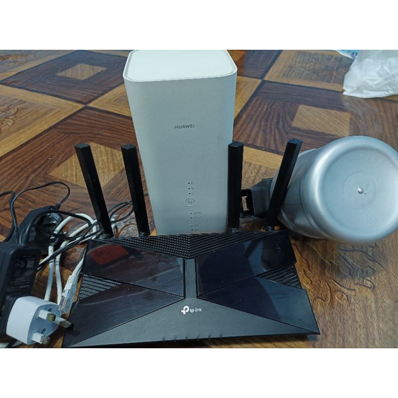 b818 Huawei tambah router TP-Link Dan antenna pix1 Malaysia | Shopee ...