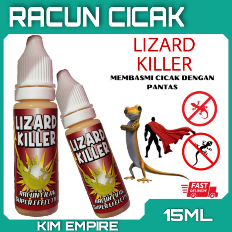 Racun Cicak / Ubat Cicak / Pembunuh Cicak / Lizard Killer | Shopee Malaysia
