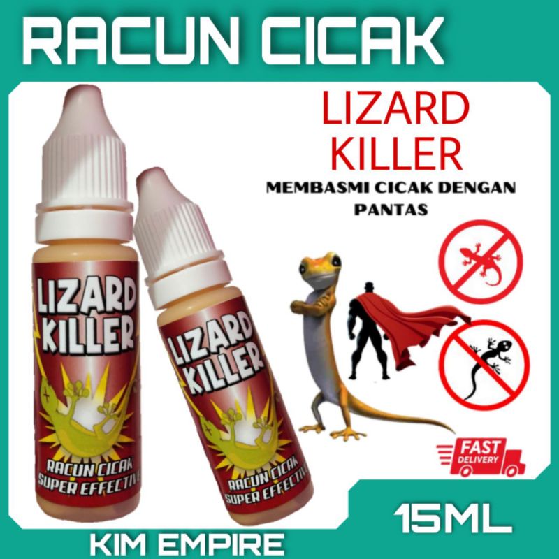 Racun Cicak Ubat Cicak Pembunuh Cicak Lizard Killer Shopee Malaysia