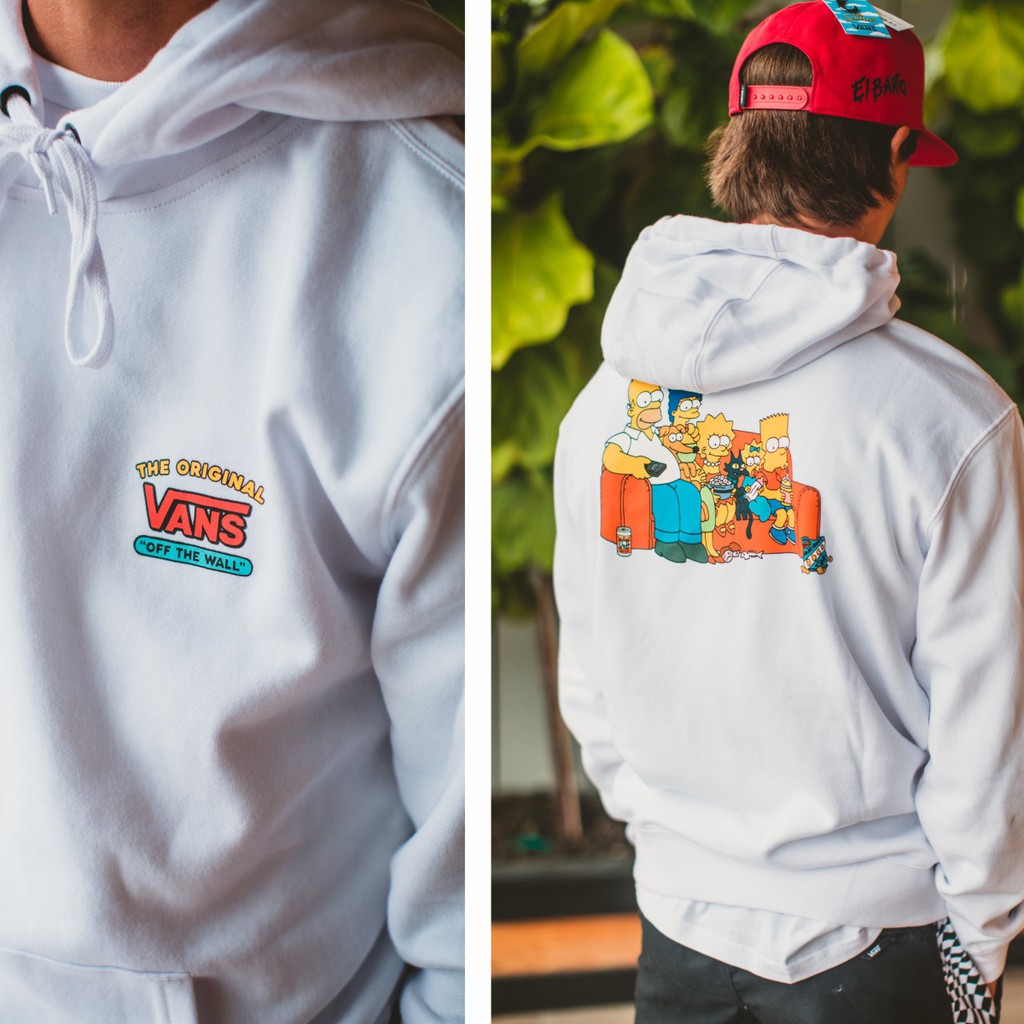 Vans the simpsons hoodie sale