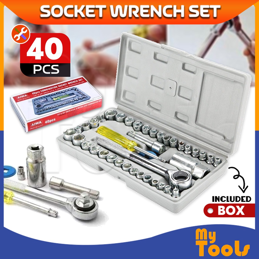 Aiwa 40 pcs tool 2024 kit price