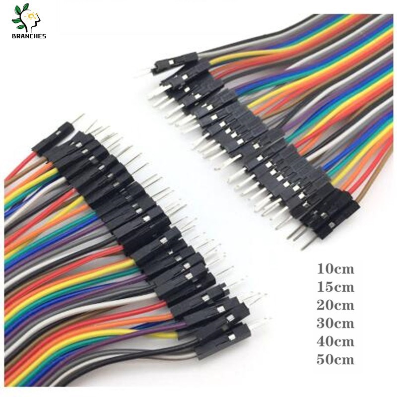Arduino Dupont Line 10 cm. 15 20 30 40 50 Men and Women Male to Male to Female to Female Jumper