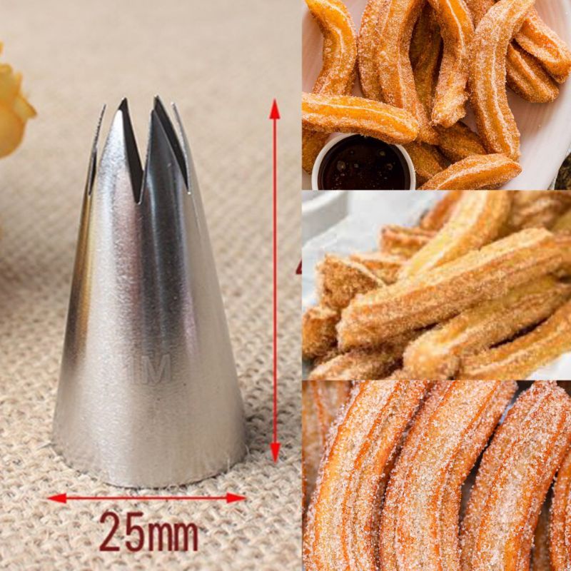 Nozzle Churros Bakecraft Piping Nozzle 1M Nozel 1M Piping Tip 1M ...