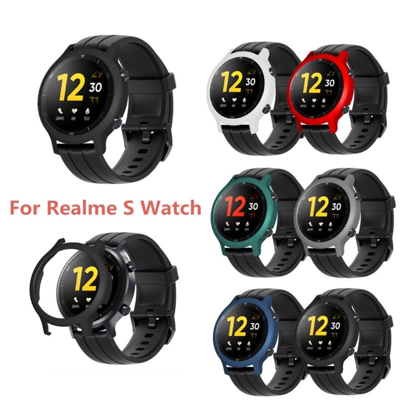 Realme Watch S Smart Watch Pc Hard Protective Case Realme Watchs Bumper