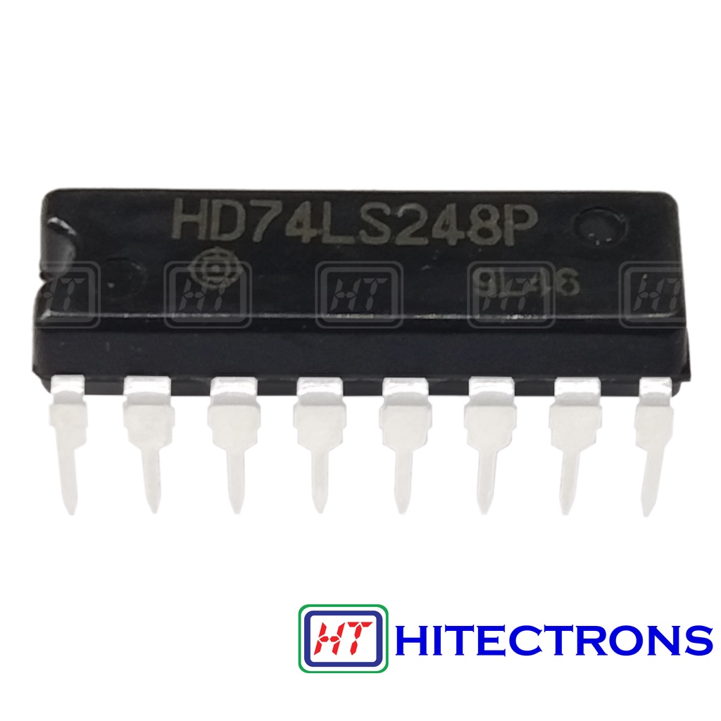 HD74LS248P BCD-to-Seven-Segment Decoder / Driver (internal pull-up ...